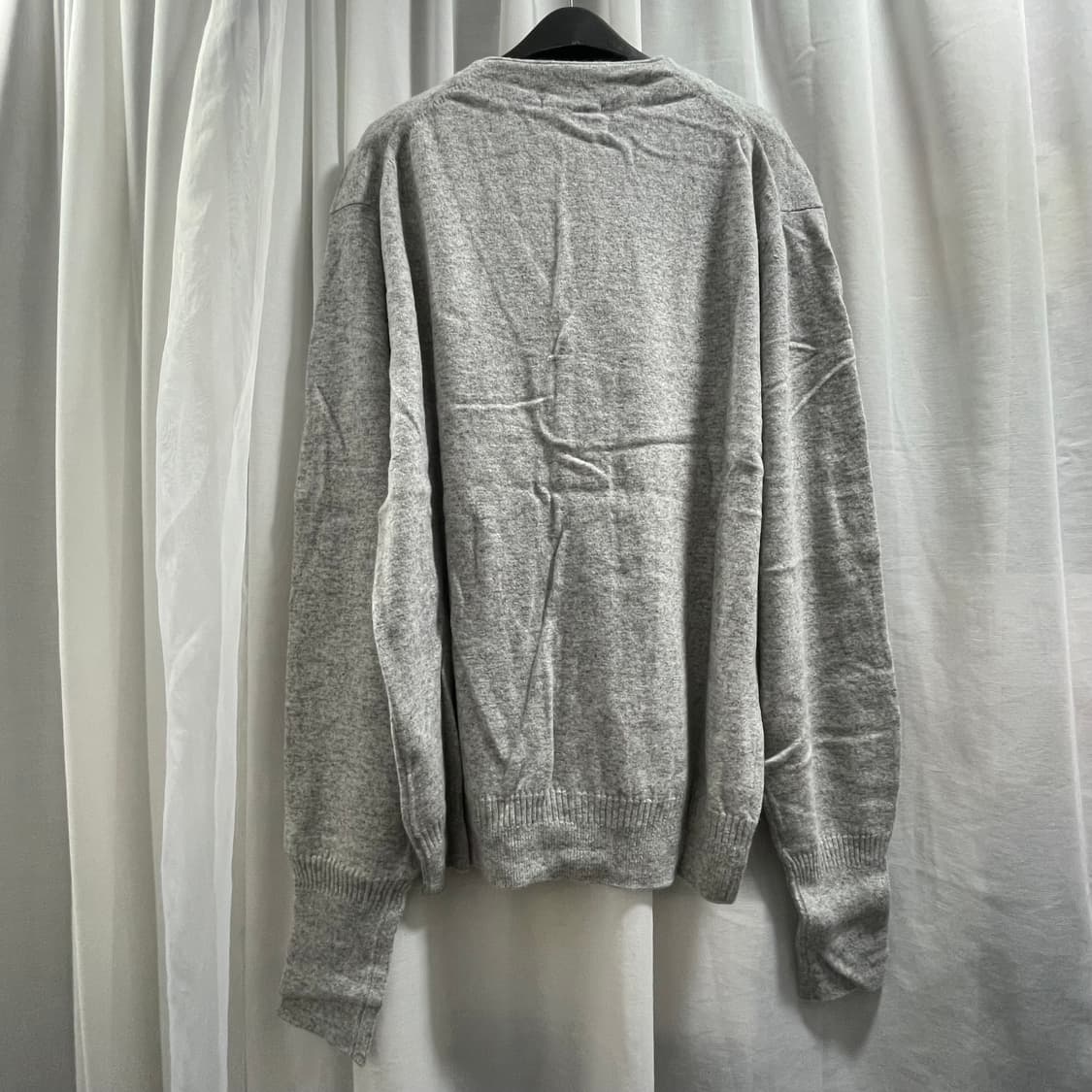 네이더스/ 메리노 울 가디건 멜란지 그레이/ 4 상품이미지2