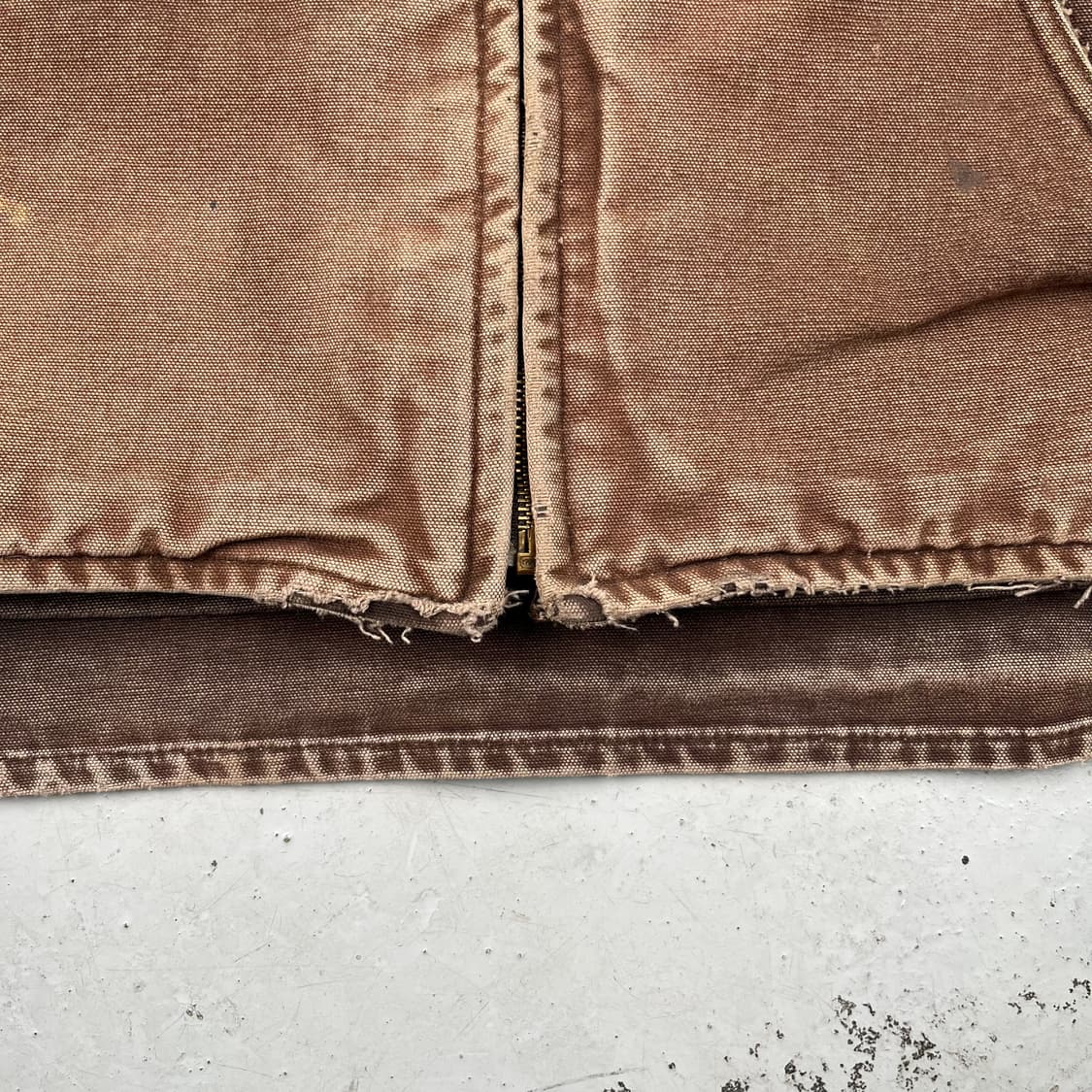 빈티지 칼하트 쉐르파 라인드 베스트 V33DKB 상품이미지8