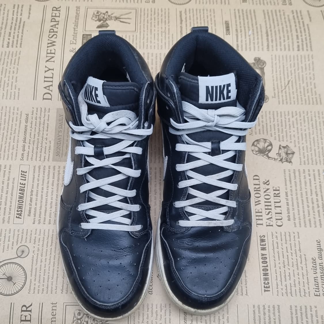 나이키 덩크 하이 미드 스니커즈 270 상품이미지2