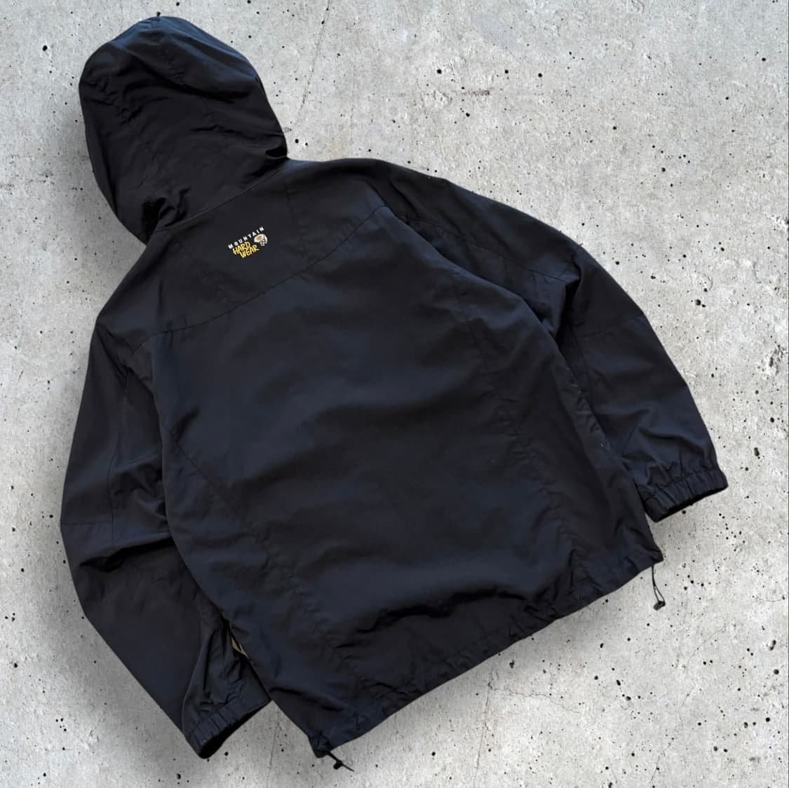 [S] 마운틴하드웨어 블랙 바람막이 후드 자켓 D347 상품이미지2