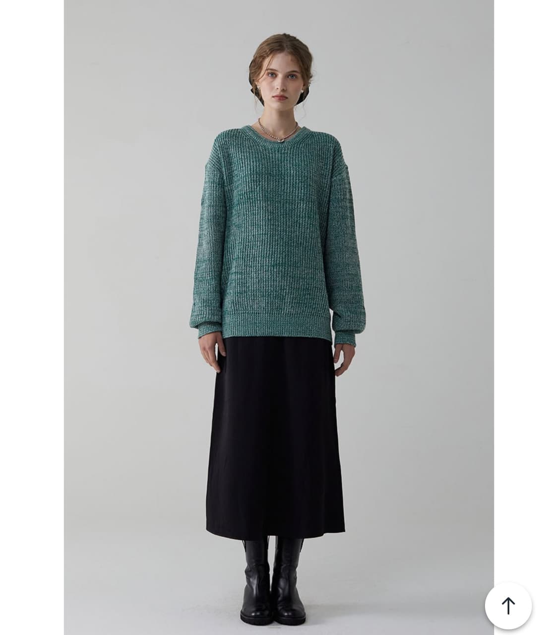 더블유컨셉) ITER 잇터 니트 남녀공용 상품이미지2