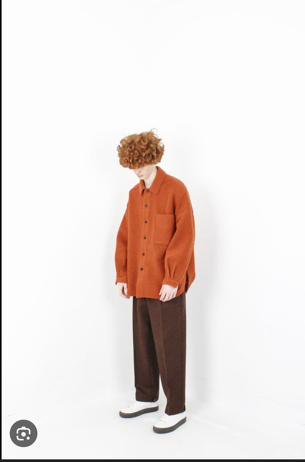 도큐먼트 울셔츠형 자켓 L 상품이미지1