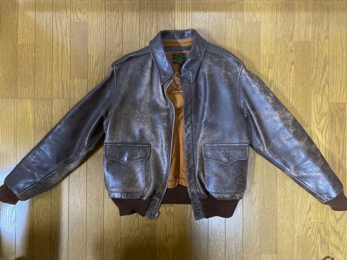 (38) 리얼맥코이 a-2 가죽자켓 상품이미지1