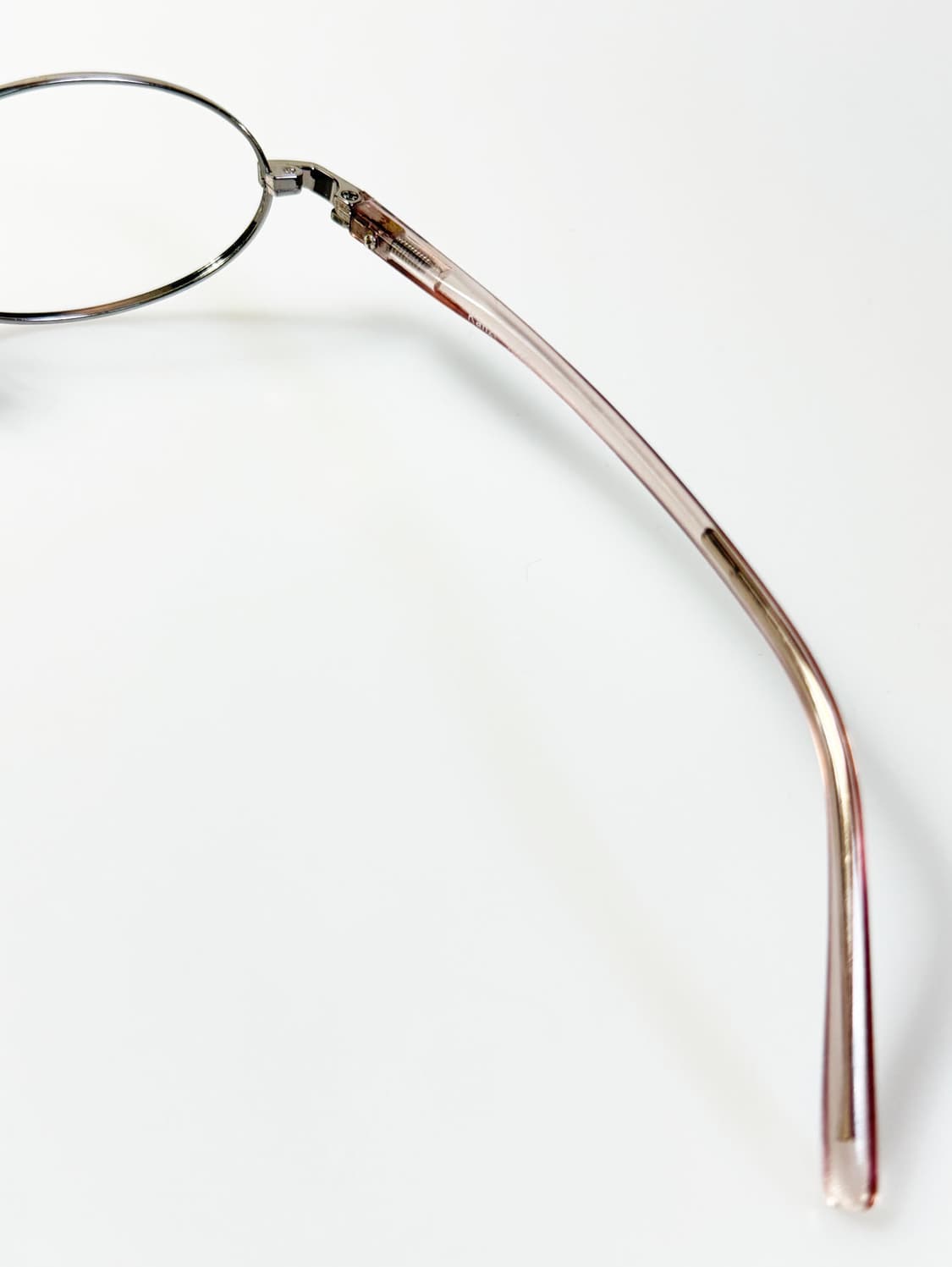 KANZI 슬림 오벌 메탈 프레임 빈티지 안경 상품이미지6