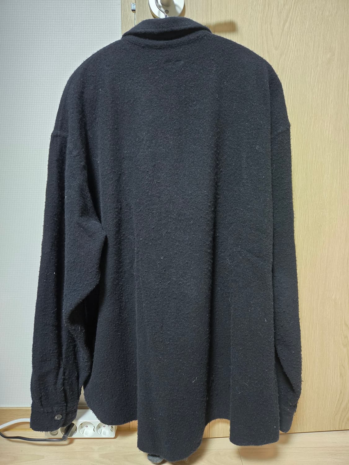 코모리 23aw 축융 울 하프집업 상품이미지2