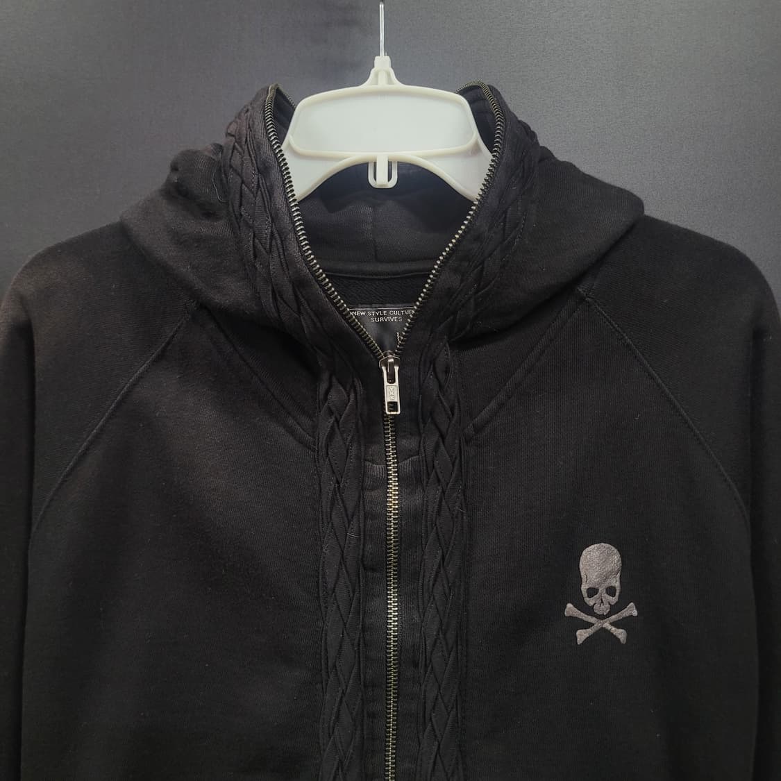 Bean's 빈티지 스컬 후드 집업  상품이미지3