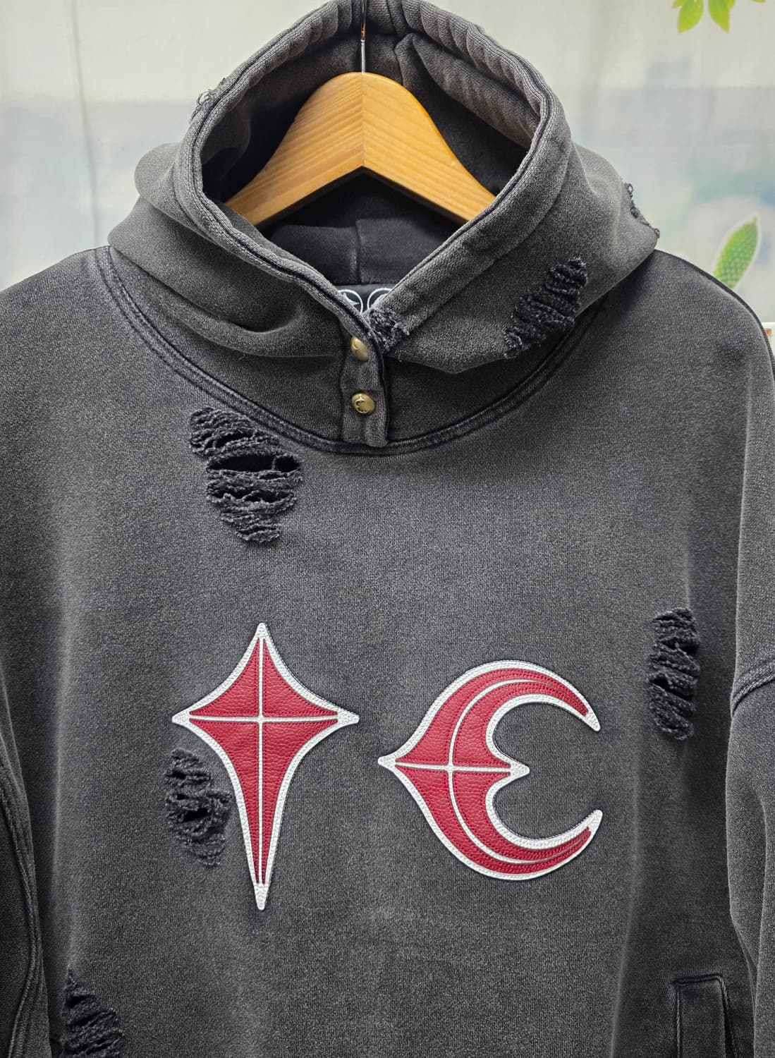 떠그클럽 락 후디 남성후드티 2사이즈 오버핏 MM19 상품이미지2