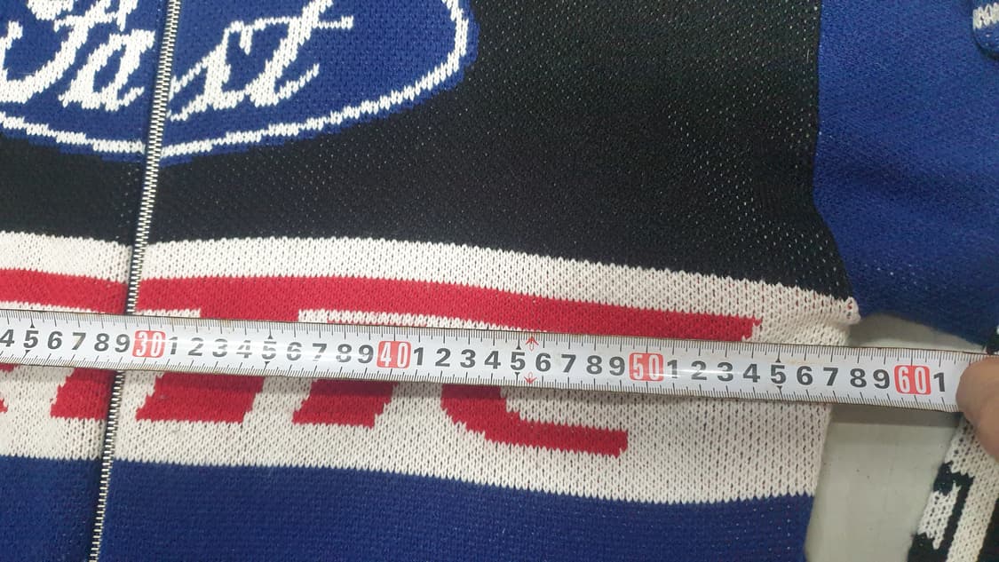 크리틱 레이싱 니트 집업 L 상품이미지5