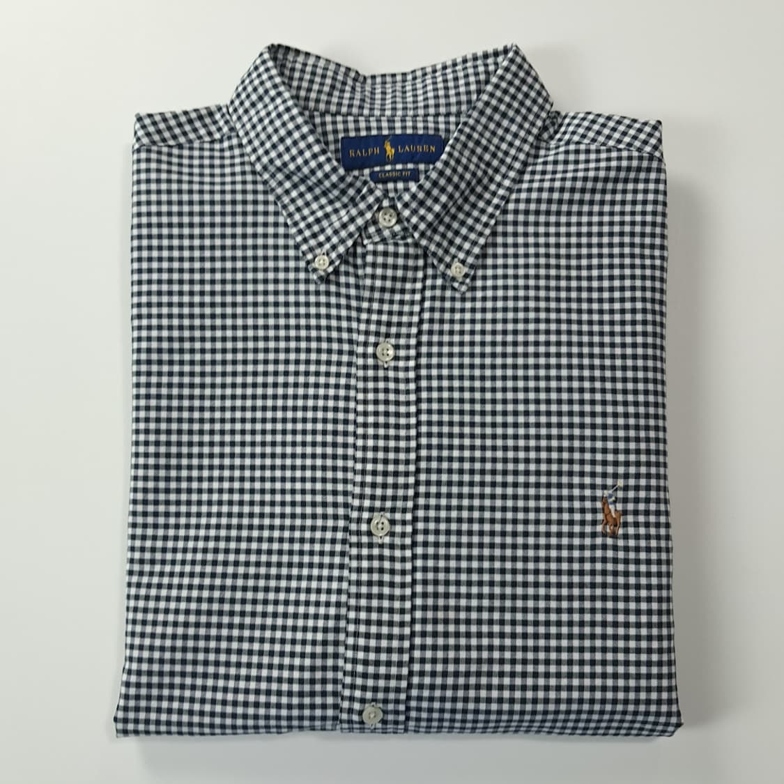 CJ284 2XL 폴로 QR 모노 마이크로체크 셔츠 남방 상품이미지9