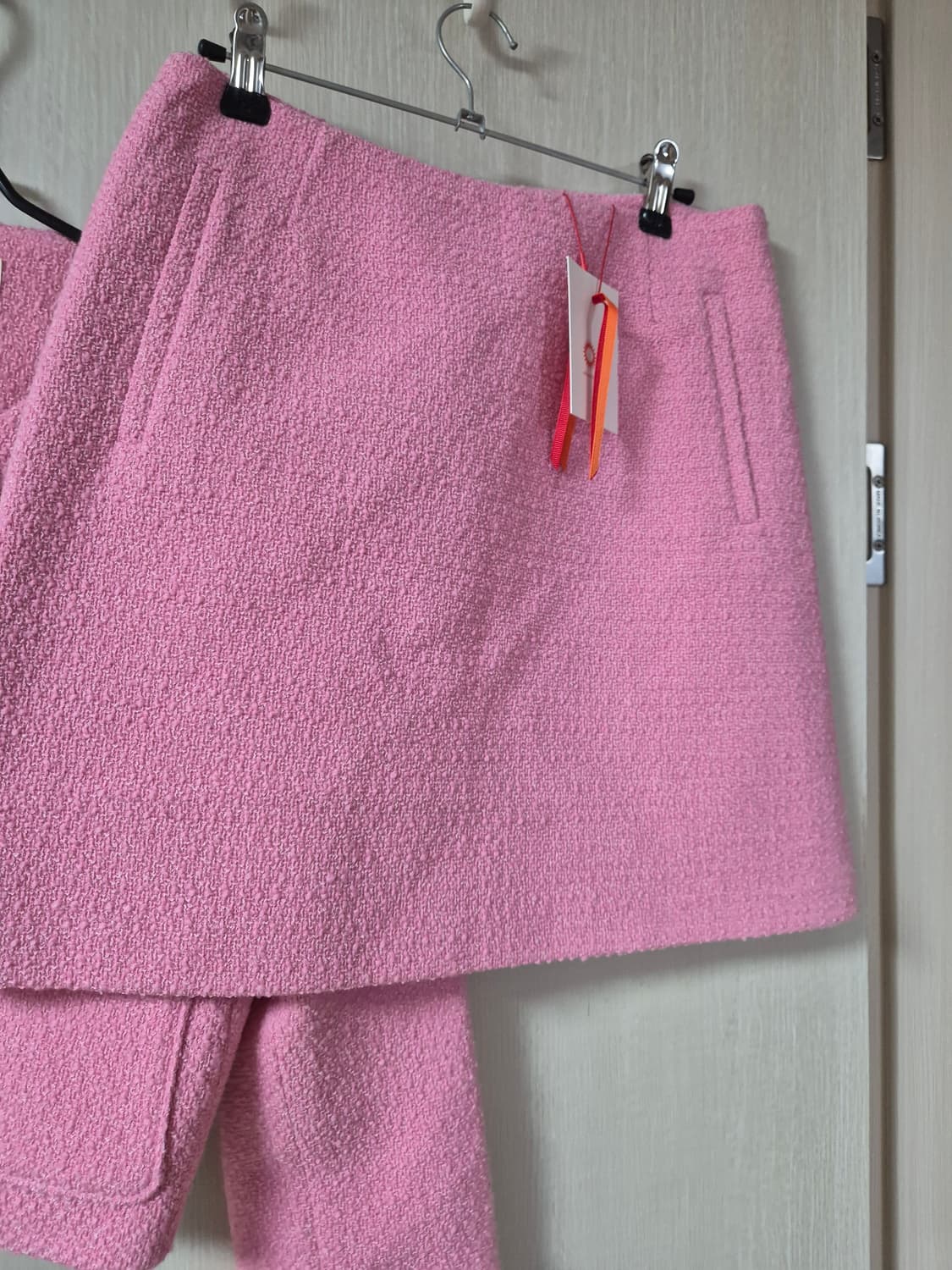 (새제품) 오프닝선샤인  트위드 크롭 울자켓 셋업 세트 상품이미지8