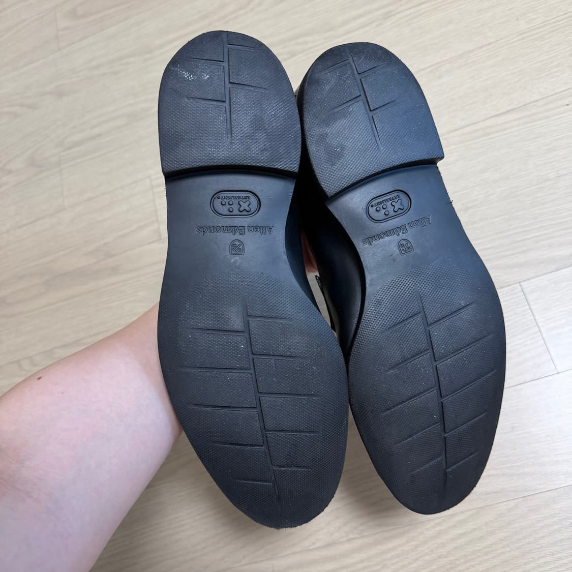 알렌 에드몬즈 로드 워리어 로퍼 블랙 10 3E (280-285) 상품이미지5