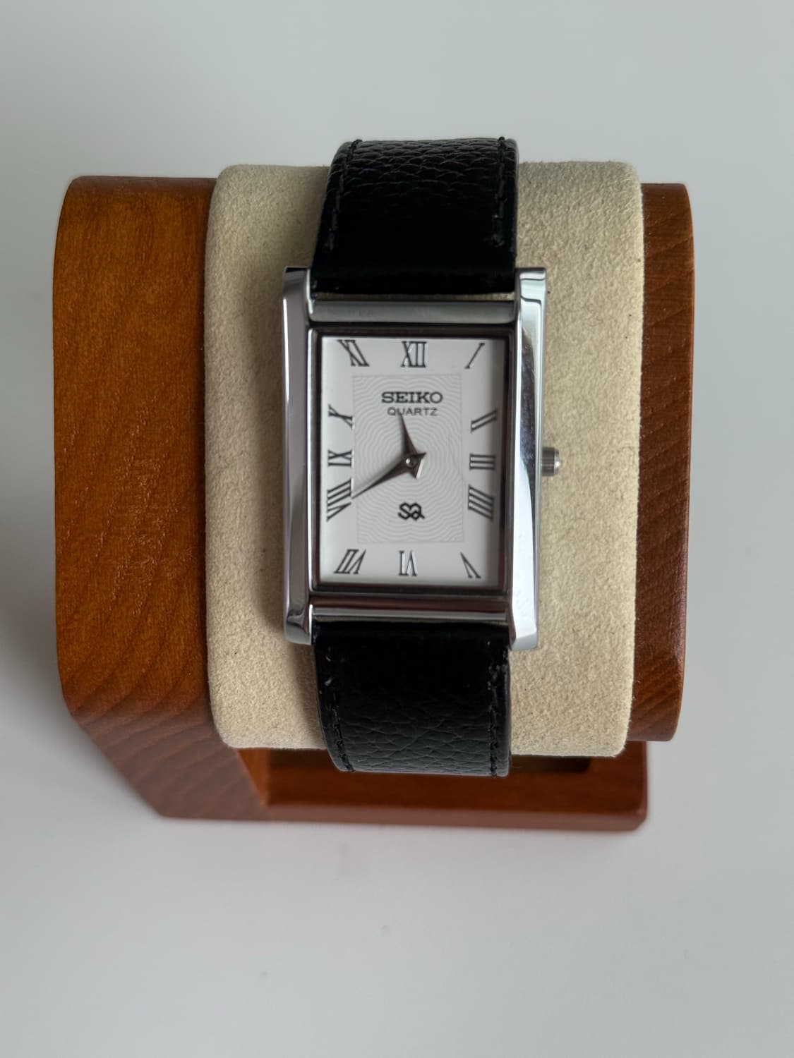 세이코 Seiko SQ 탱크 블랙 상품이미지2