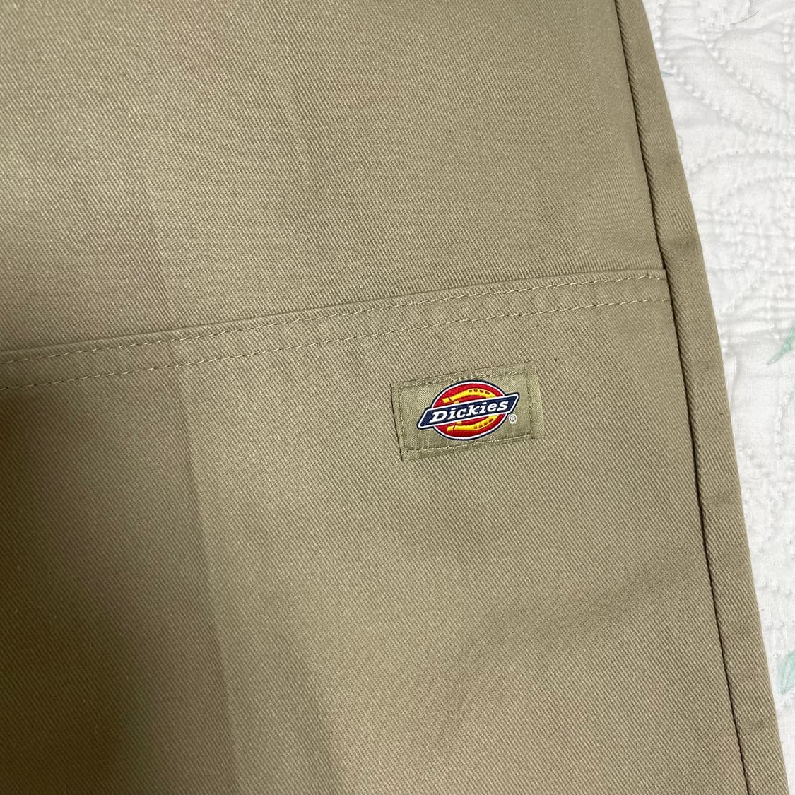 디키즈 더블니 85283 루즈핏 워크팬츠 Khaki 34X32 상품이미지3