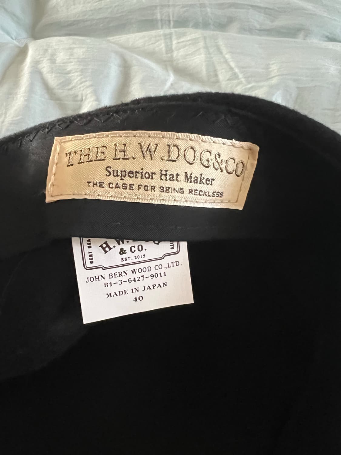 The hw dog 헌팅캡 판매합니다 상품이미지2