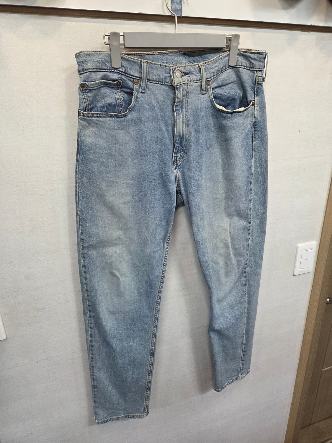 리바이스 빈티지 502 연청 데님팬츠 36 상품이미지6