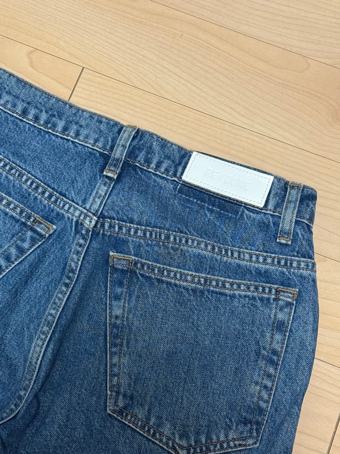 리던 스터드 데님 팬츠 상품이미지3