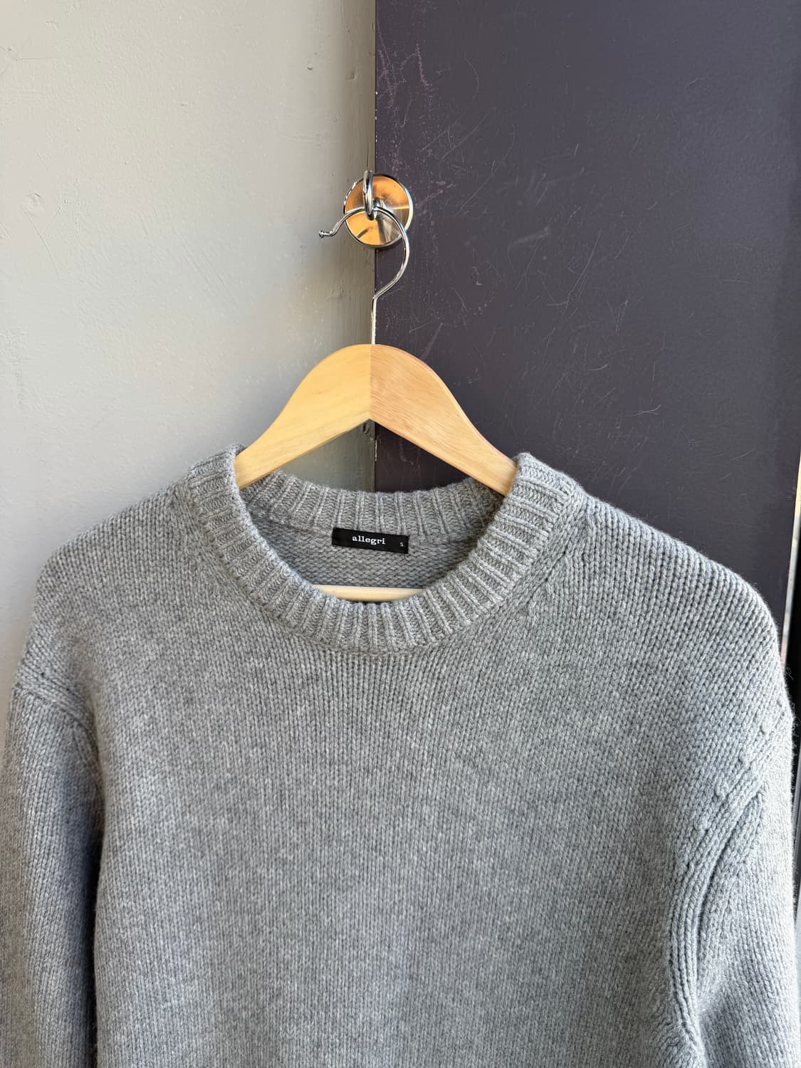 .100~105/ 알레그리 24-25FW 울 스웨터 니트 상품이미지5