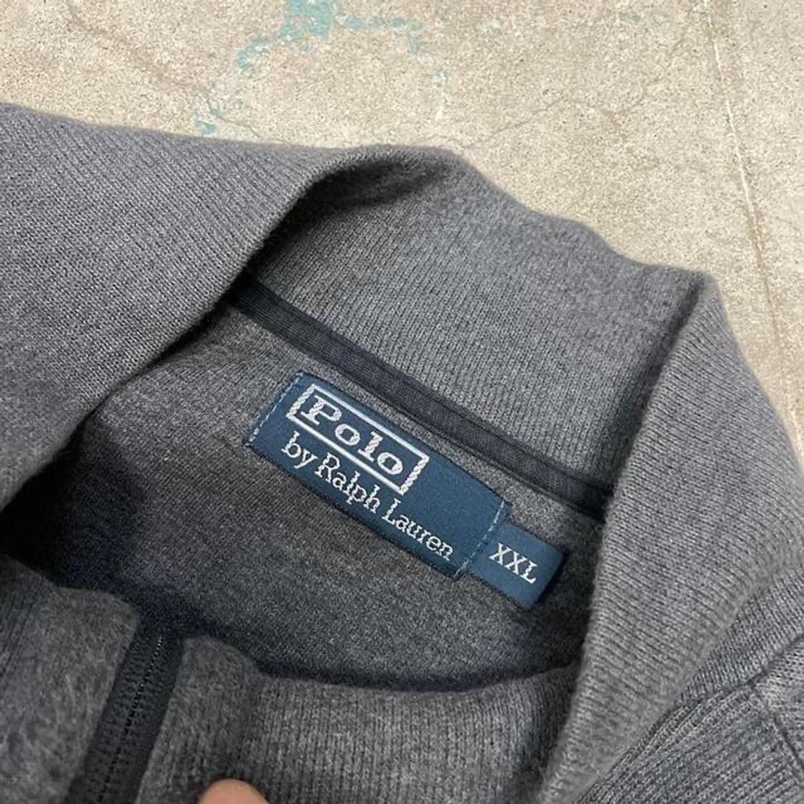 랄프로렌 폴로 빅포니 반집업 니트 (2XL)  상품이미지5