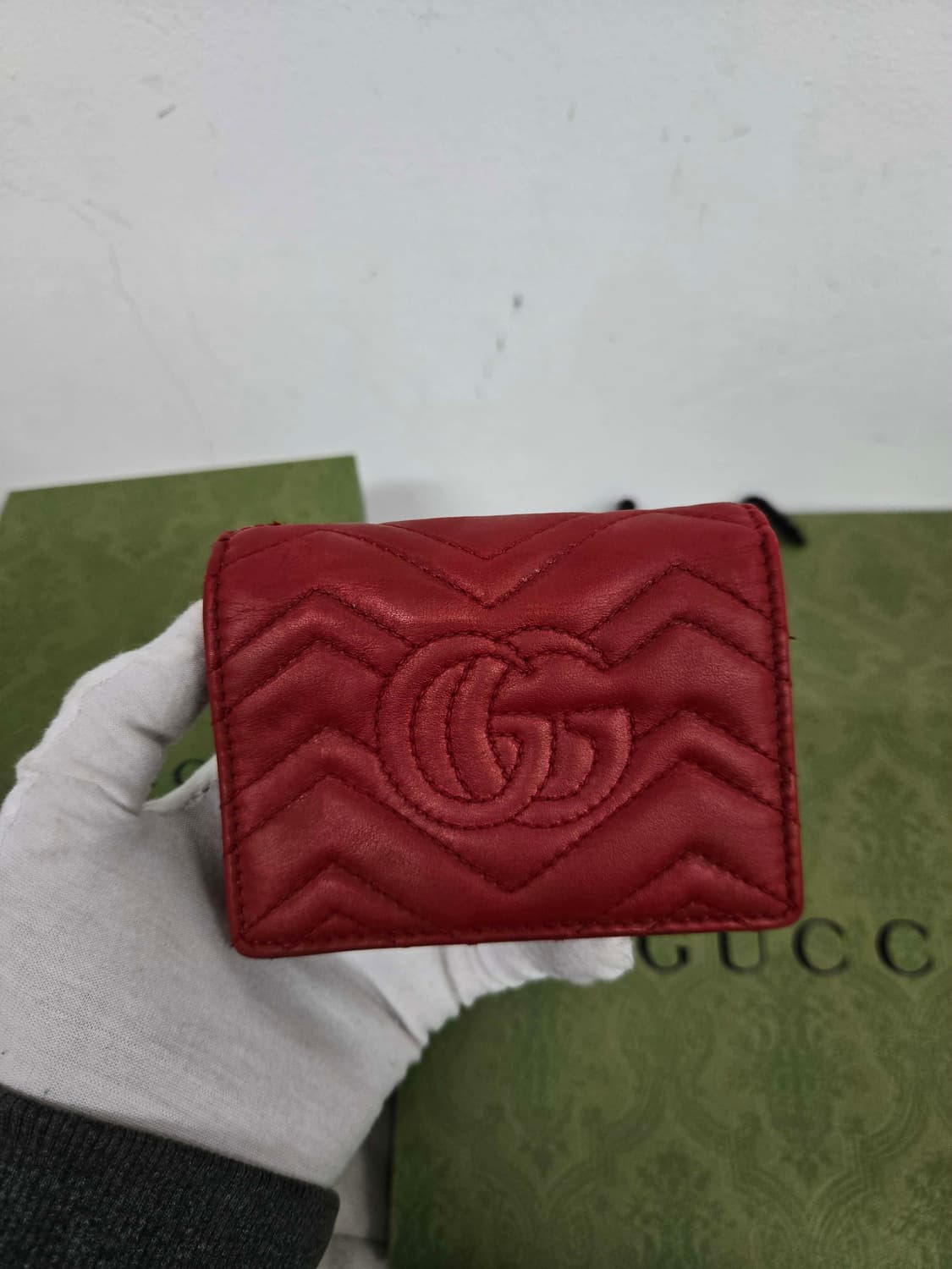 [보증서 정품] 구찌 마몽 반지갑 상품이미지5