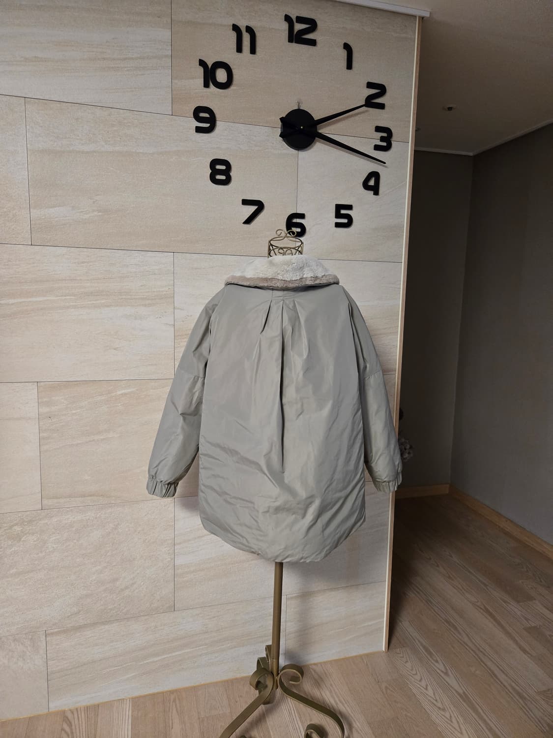 [s] 밍크퍼 배색 구스 패딩 상품이미지5