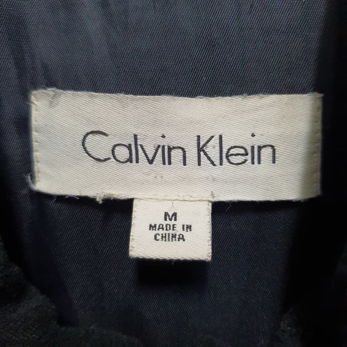 캘빈클라인 남성 울 블랙 점퍼  상품이미지5