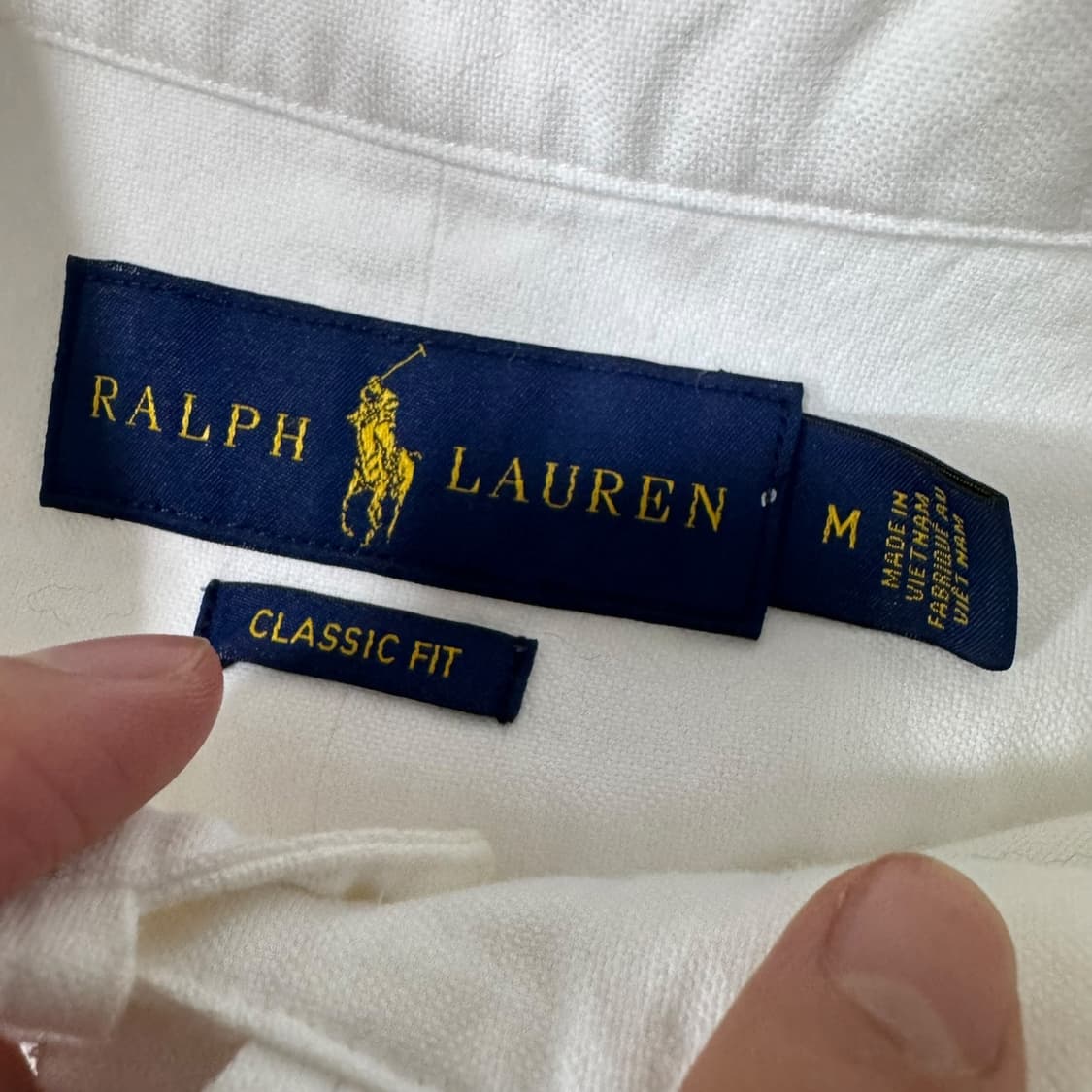 신형 폴로 랄프로렌 옥스퍼드 화이트 셔츠 상품이미지3