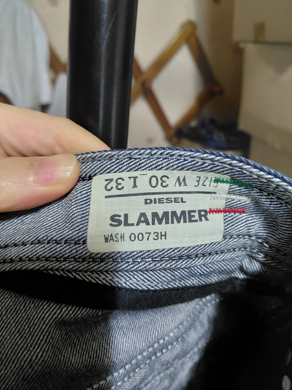 [디젤]슬래머 슬림스트레이트핏 데님 청바지 30사이즈  상품이미지6
