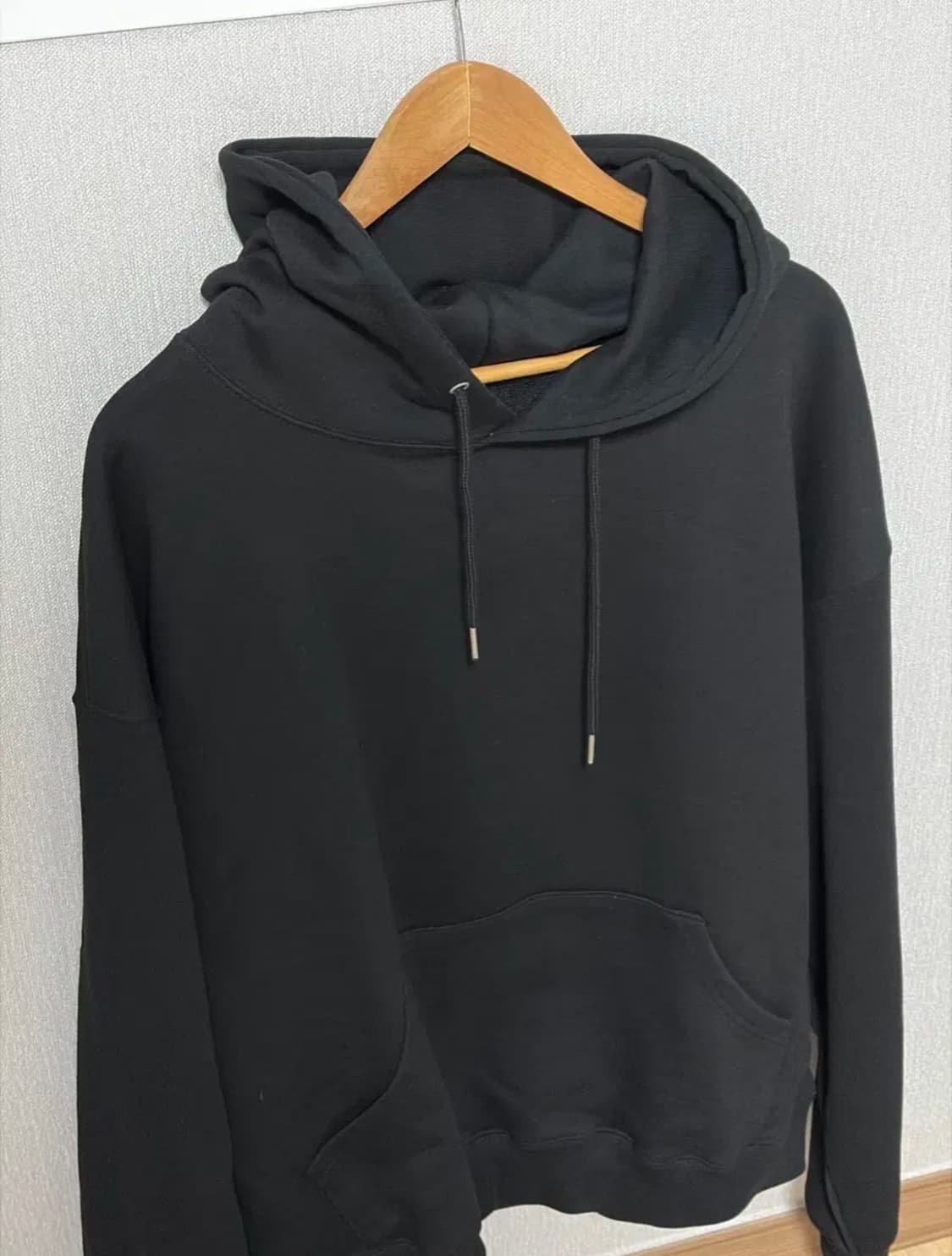[L] 로커드 후드티 블랙 상품이미지1