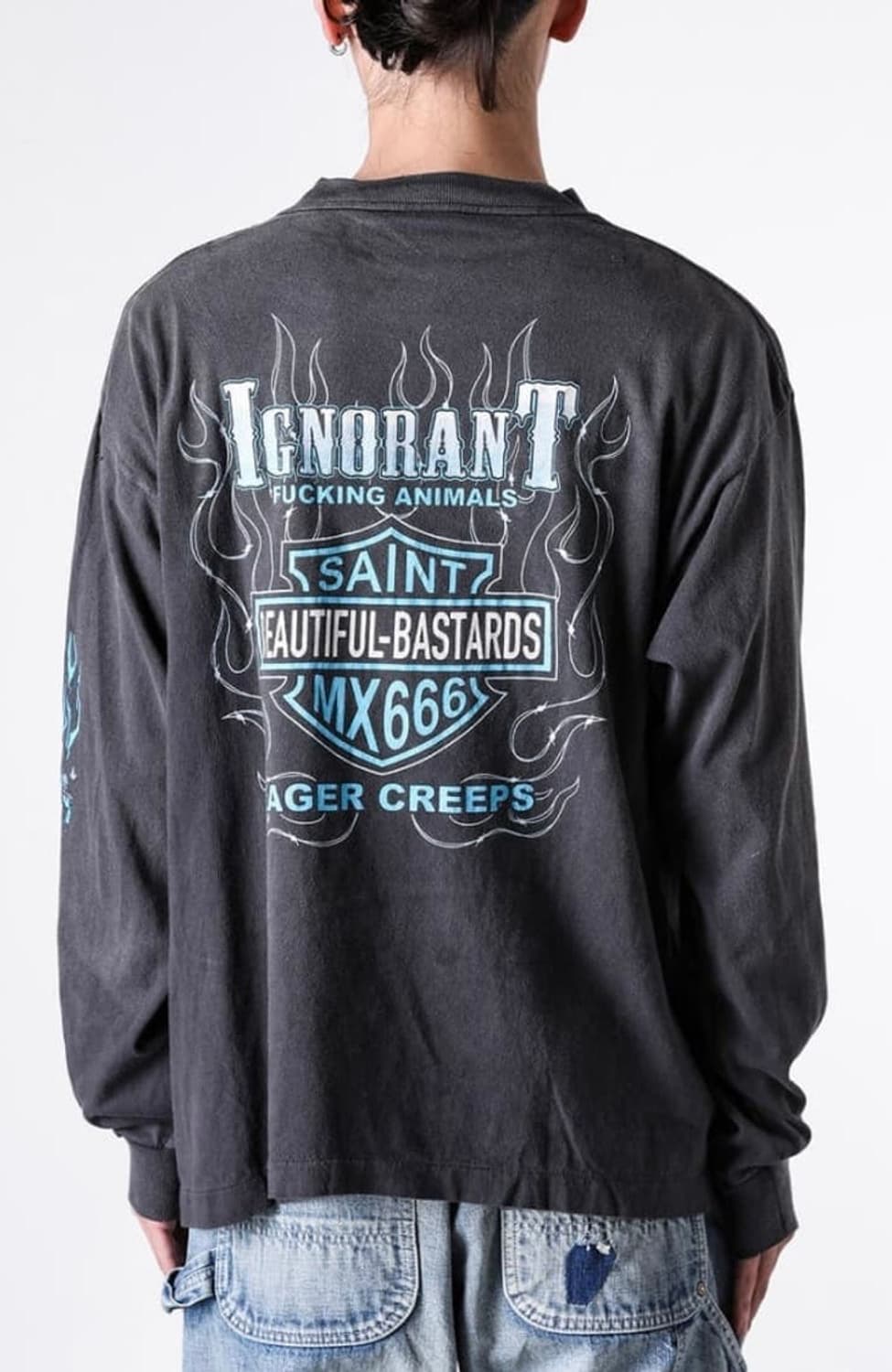 [XXL] 세인트미카엘 BTFL 바스타즈 할리데이비슨 롱슬리브 상품이미지4