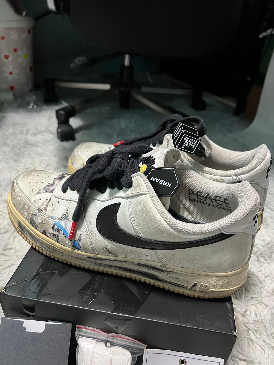 290 나이키 피스마이너스원 에어포스 2.0 파라노이즈 상품이미지6