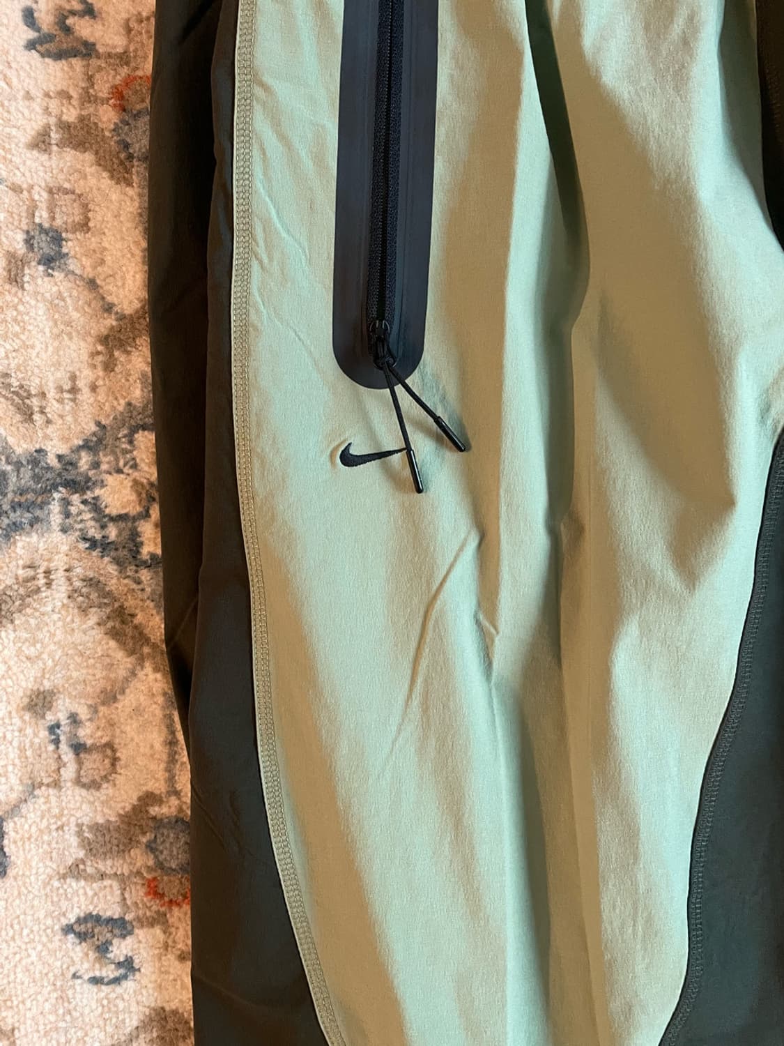 나이키 테크 드라이핏 우븐 컬러 블록 오버사이즈 팬츠(새제품. XL) 상품이미지8