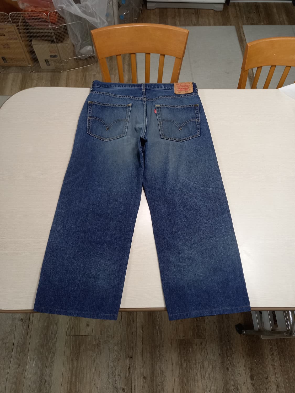 34-35 리바이스569 워싱 와이드진 35-261 상품이미지2