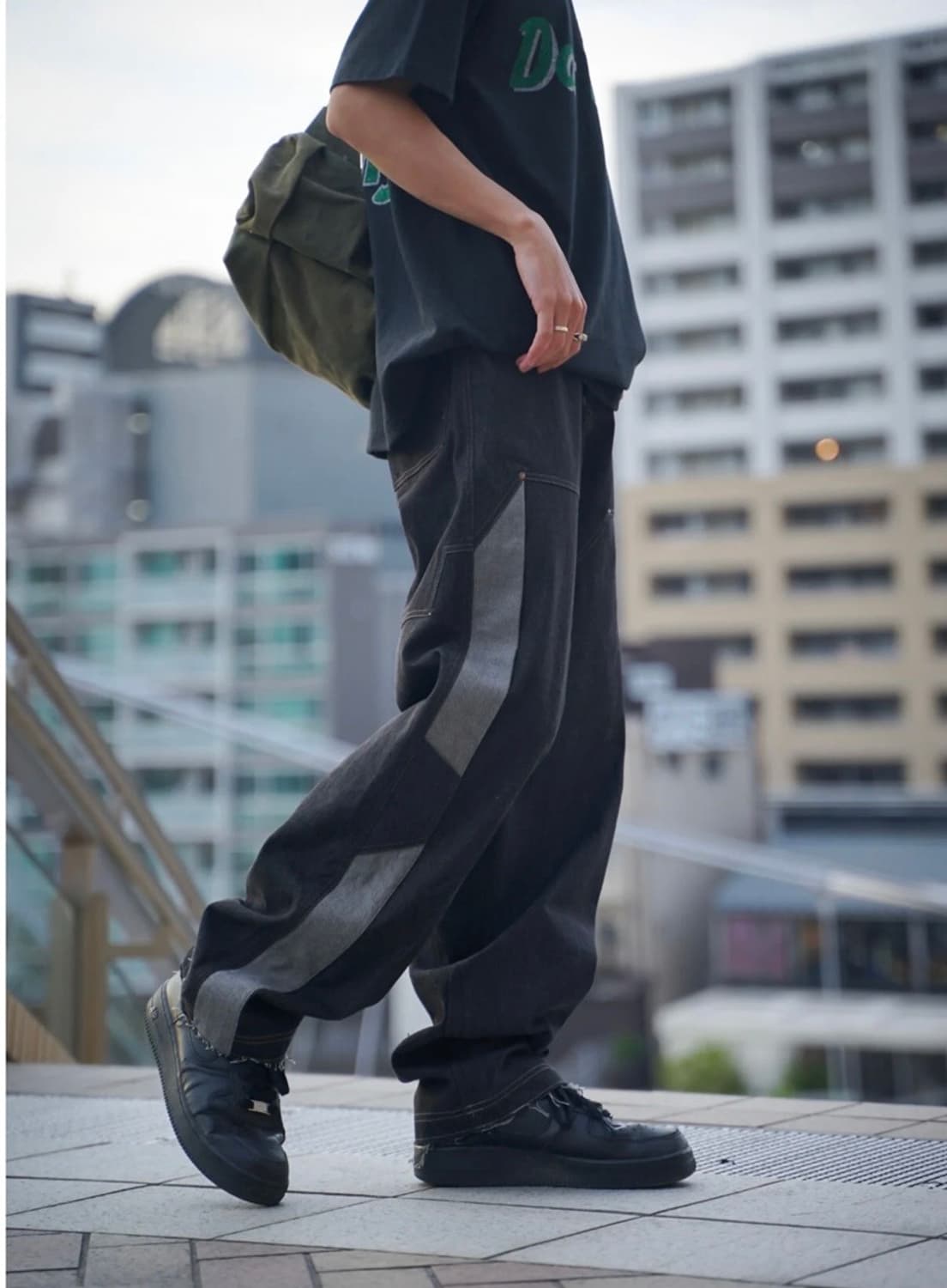 Bryan jimenez paneled denim pants 상품이미지8