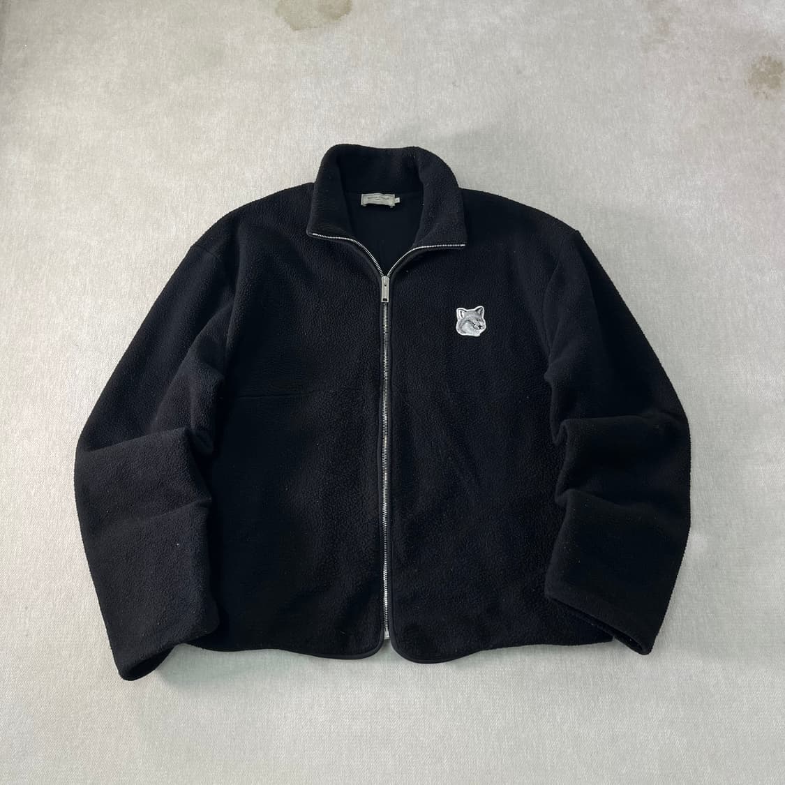 100 메종키츠네 실버폭스 플리스 한정판 자켓 상품이미지1