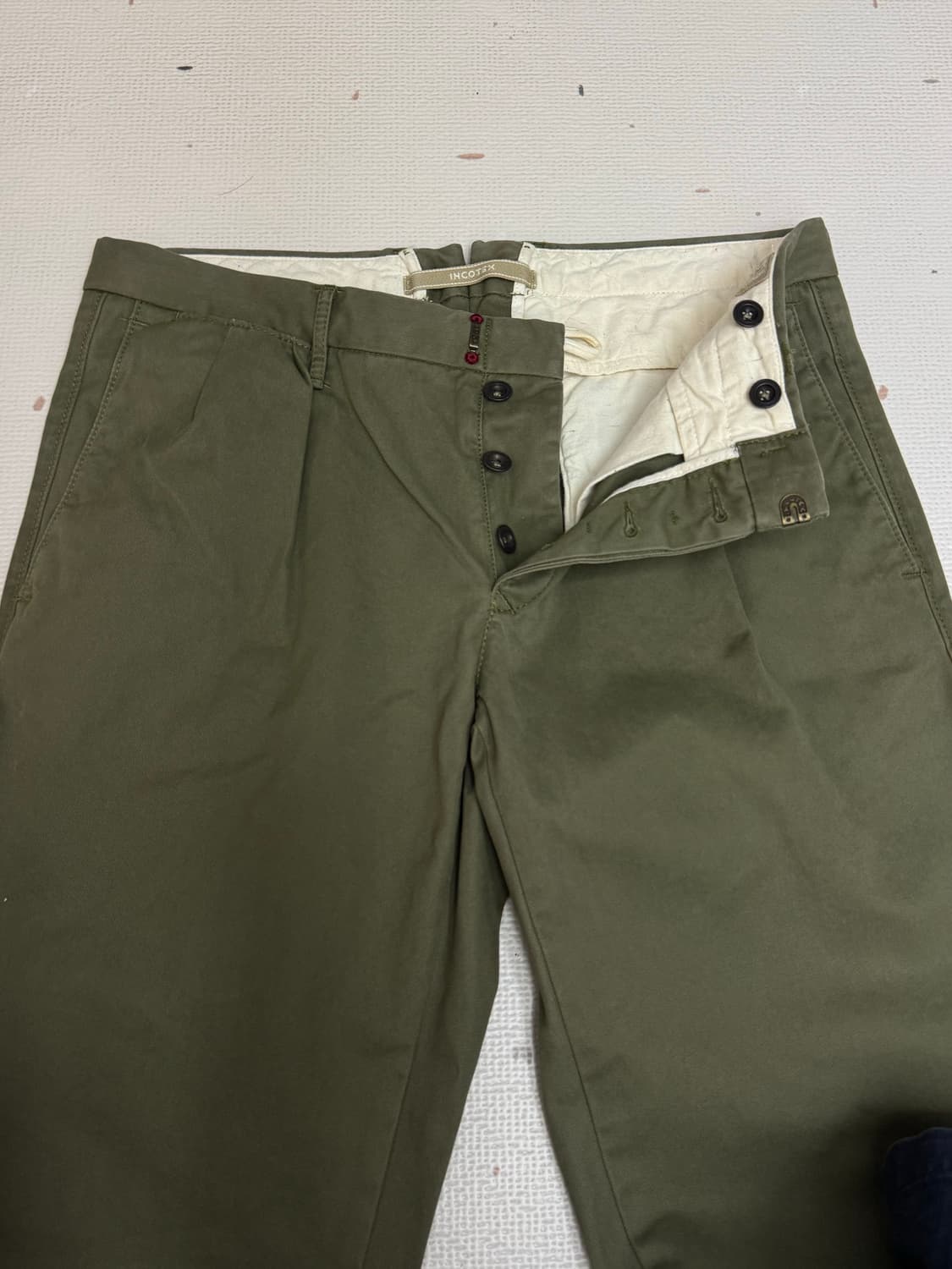 [32] Incotex 인코텍스 트리코 키키 치노 팬츠 상품이미지2