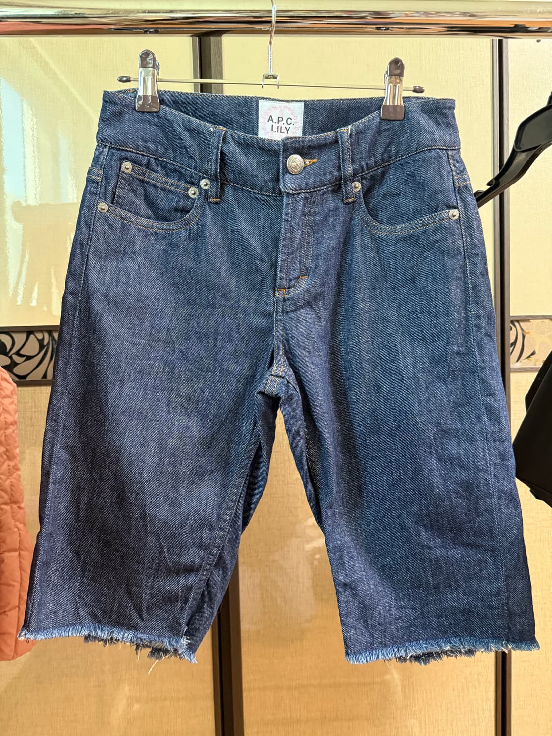A.P.C. 아페쎄 Kathleen 데님 버뮤다 팬츠 34 상품이미지3