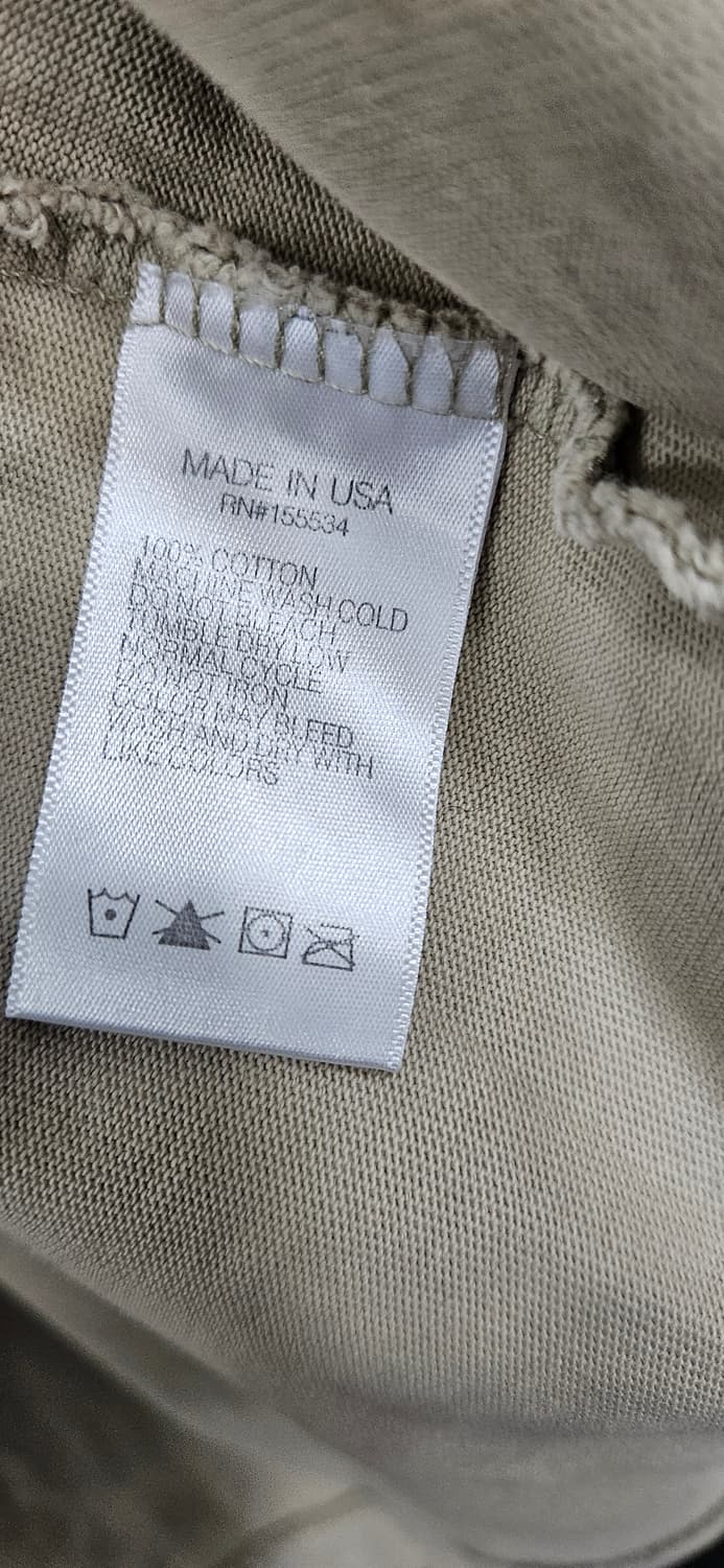 (희귀매물)이지 X 웨스 랭 버드 스켈레톤 롱 슬리브 XL 상품이미지6