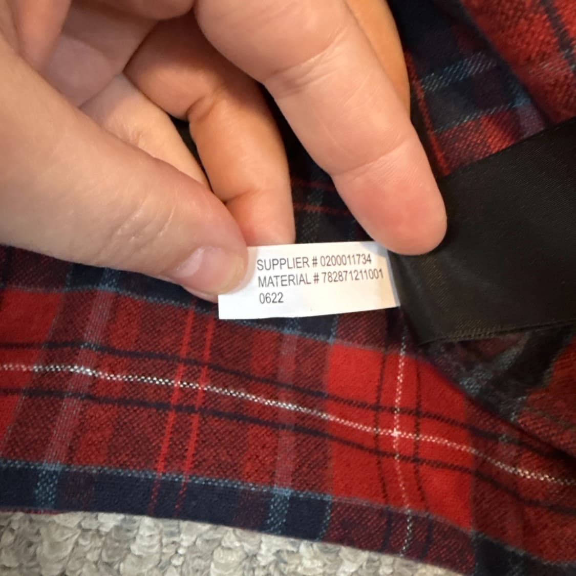 RRL 더블알엘 플래드 브러시 캠프 워크셔츠 레드 상품이미지6