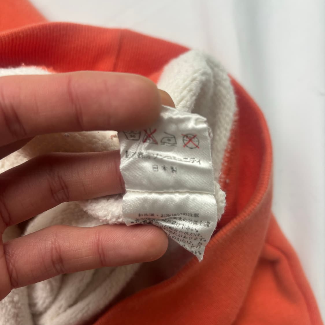 히스테릭 글래머 배색 빅 프린팅 후드티 OS 상품이미지9