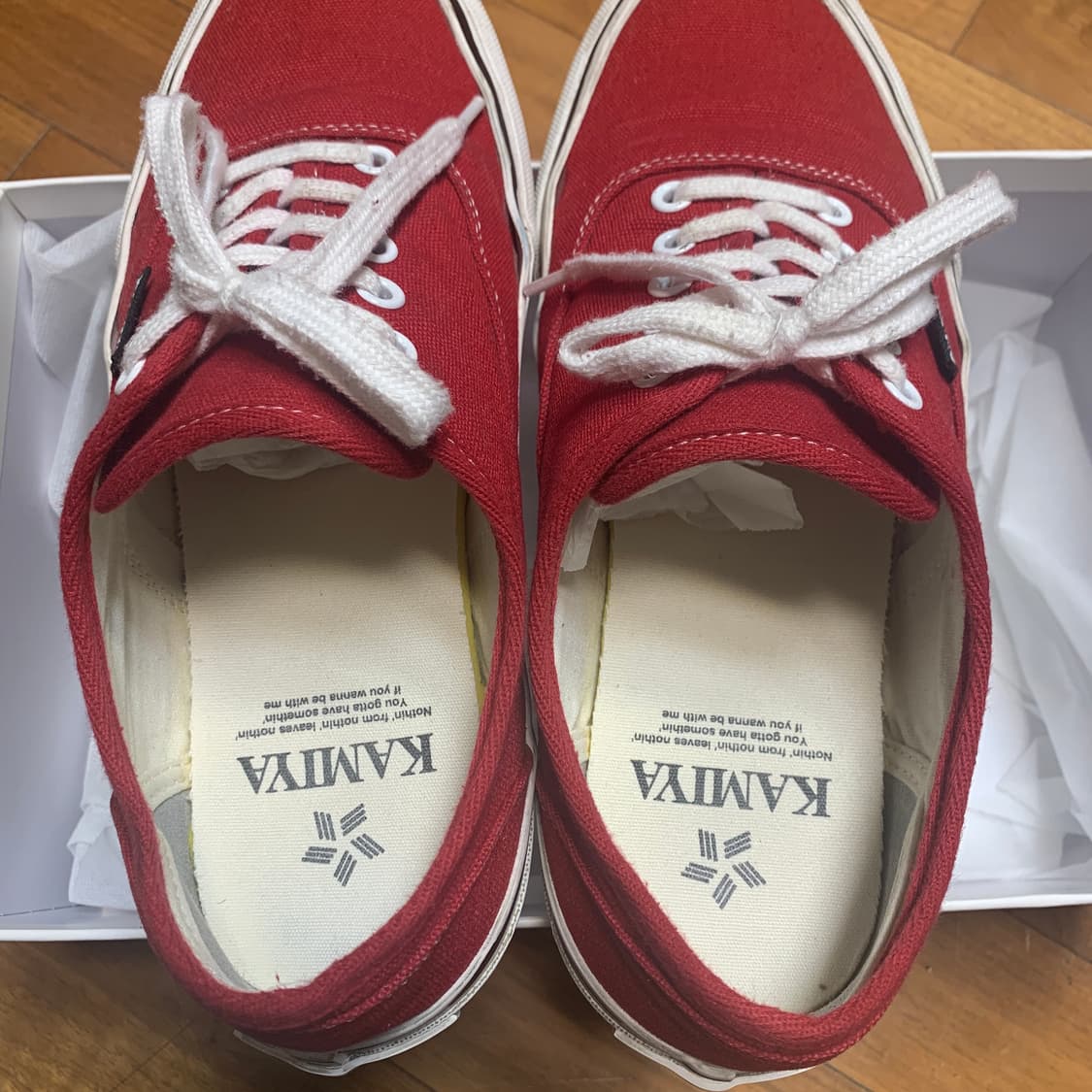 [42] KAMIYA Vulcunaized Sneaker벌커나이즈 스니커 상품이미지4