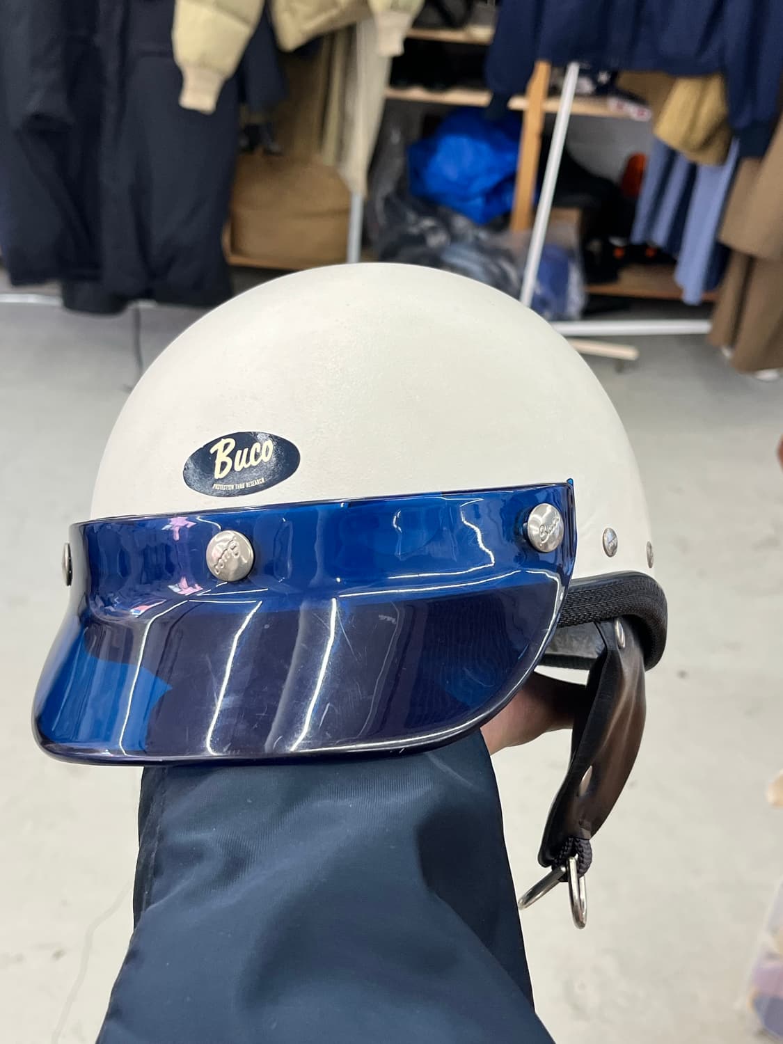 60s 부코 트레블러 반모 헬멧 상품이미지2