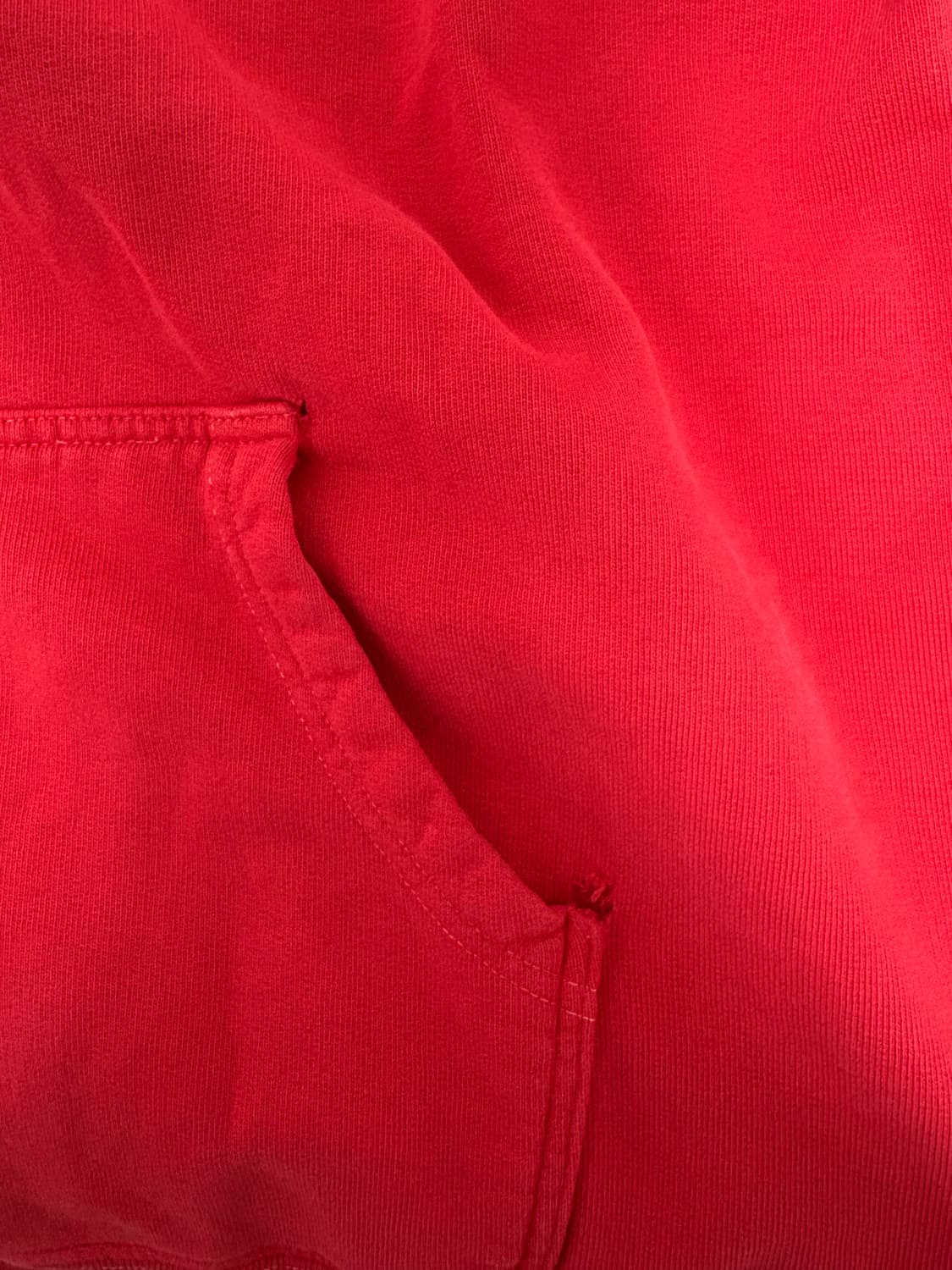 더 뤡코즈 레드 후드집업 2사이즈 (리스탁) 상품이미지3