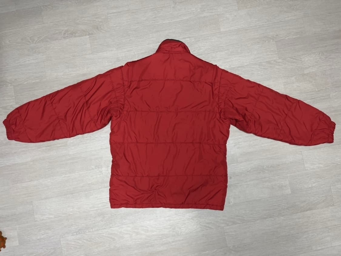 파타고니아 레드/카키 패딩 자켓 퍼프 s 100 상품이미지7