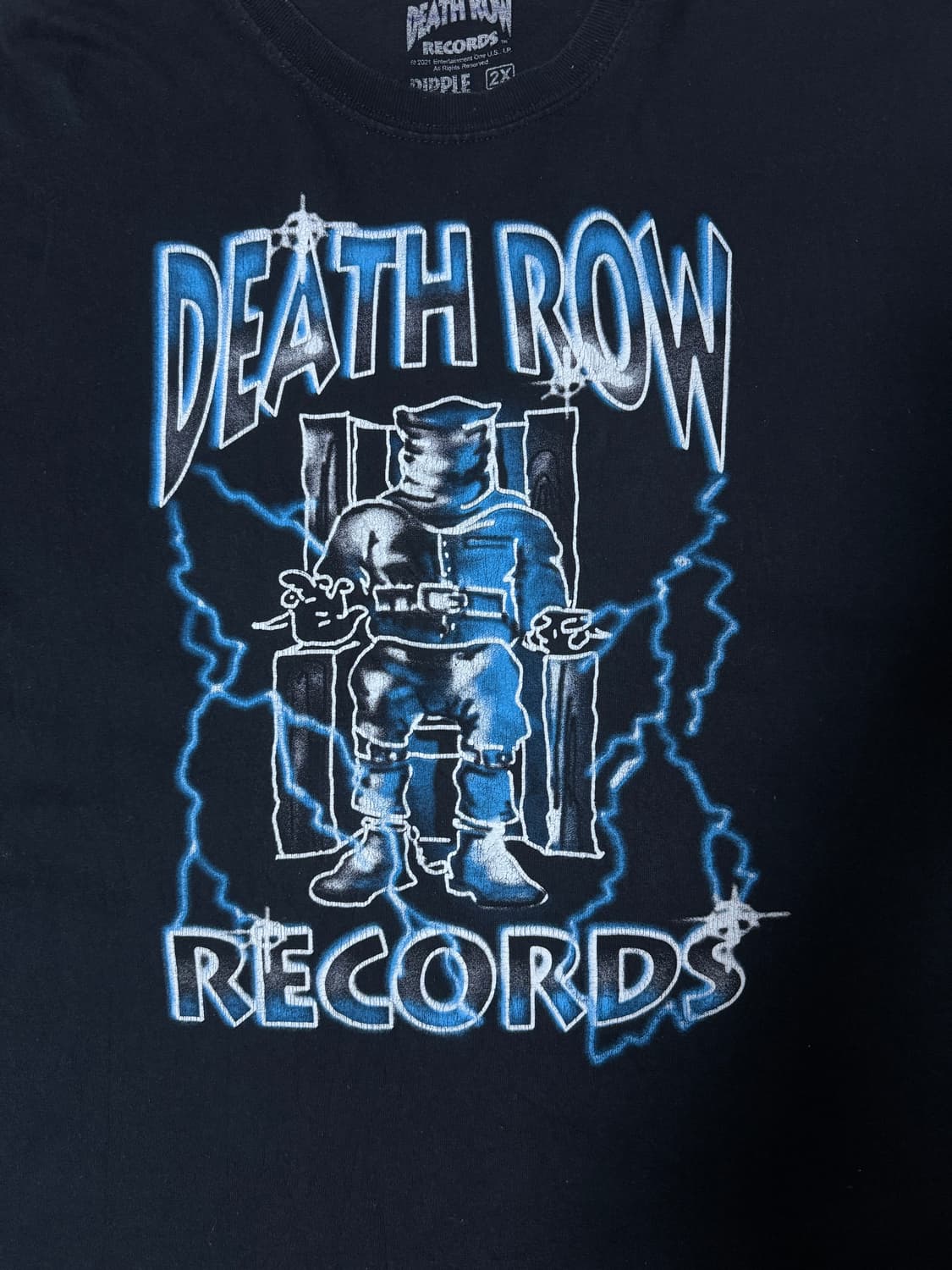 Death row records 티셔츠 스눕독 닥터 드레 힙합 상품이미지3
