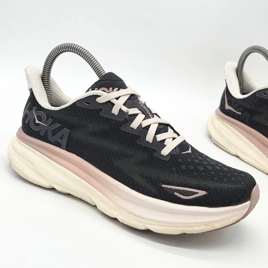  호카 우먼스 클리프톤9 블랙/핑크 (235)  상품이미지5