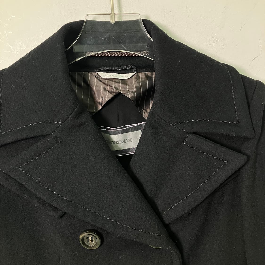 막스마라 스포츠막스 울 더블 버튼 피코트 상품이미지4