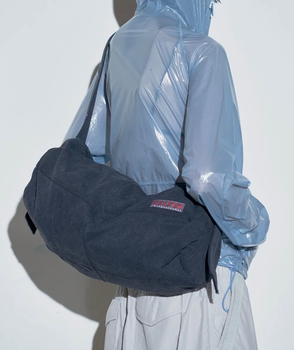 Vintage Canvas Duffel Bag Black 상품이미지1