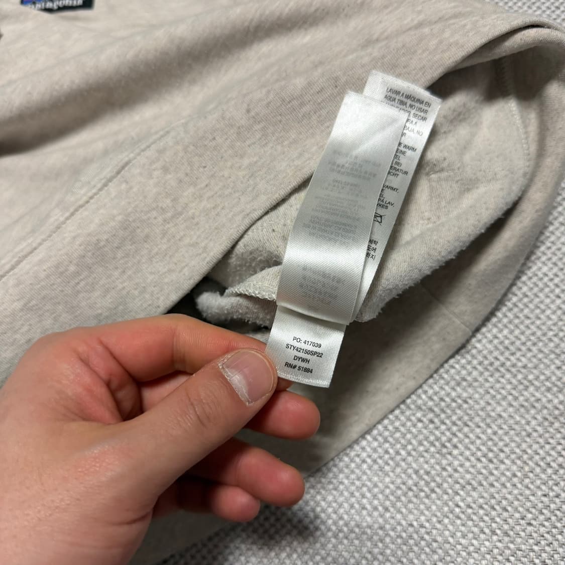 파타고니아 하프집업 맨투맨 상품이미지5