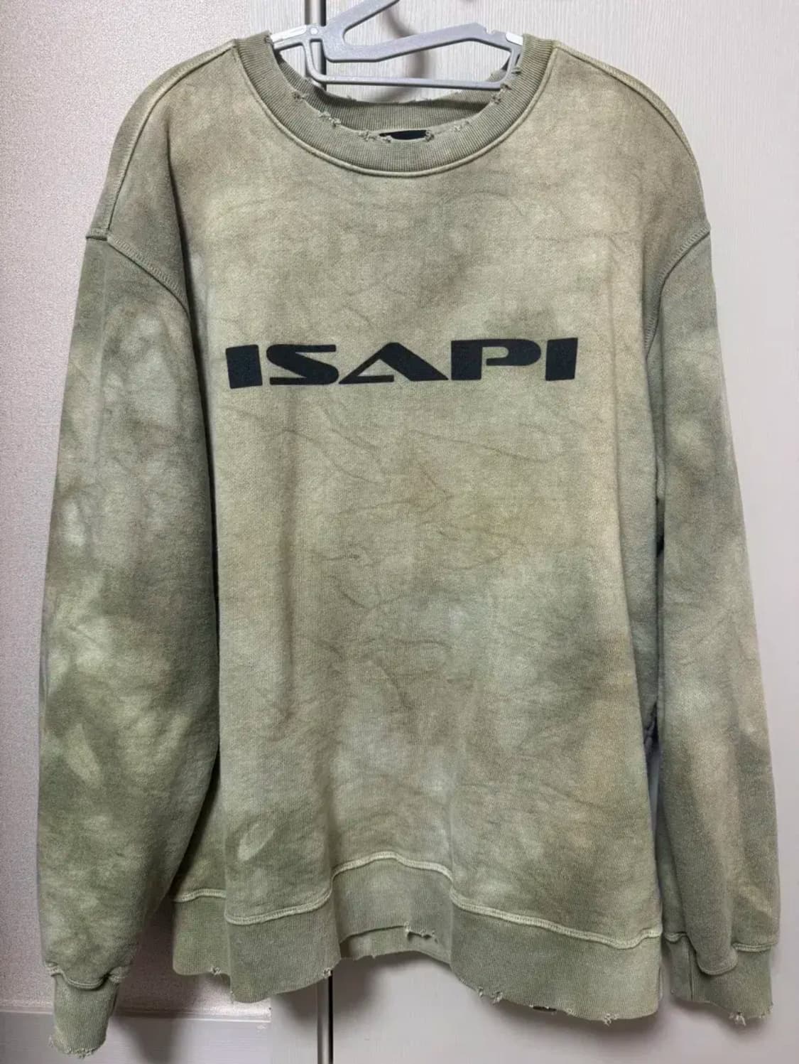 아이사피 맨투맨 I4P washing sweatshirt M 상품이미지1
