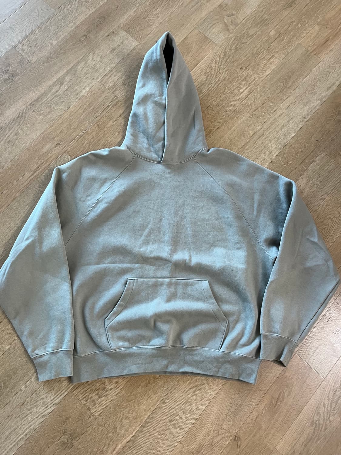 피오갓 에센셜 후드티 M(기모) 피스타치오 상품이미지1